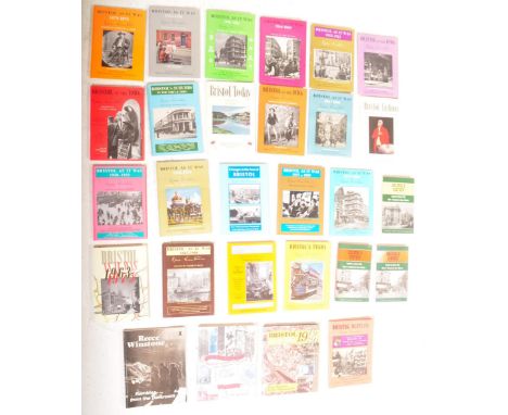 A collection of approx 40x original Reece Winstone Bristol related books to include Bristol in the 1880's, Bath As It Was, Br
