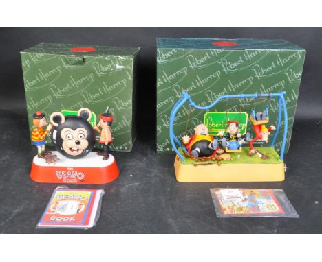 Beano, Dandy collection – Robert Harrop – a pair of statues / figurines. To include; BDMB2 'The swinging scoundrels' musical 