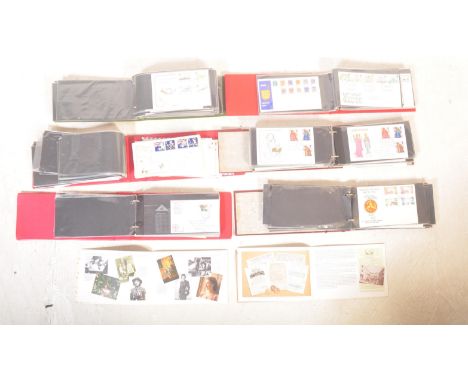 A collection of three 20th century British presentation pack unfranked unstamped booklets celebrating Speed, Regularity and S