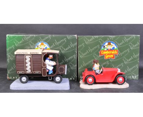 Camberwick Green – Robert Harrop – a pair of statues / figurines. To include; CGQ01 Molly's car limited edition 600 first edi