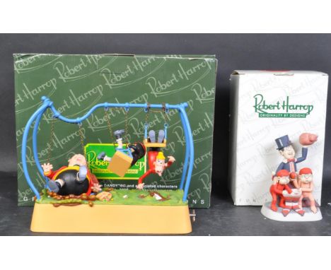 Beano, Dandy collection – Robert Harrop – a pair of statues / figurines. To include; BDMB2 'The swinging scoundrels' musical 