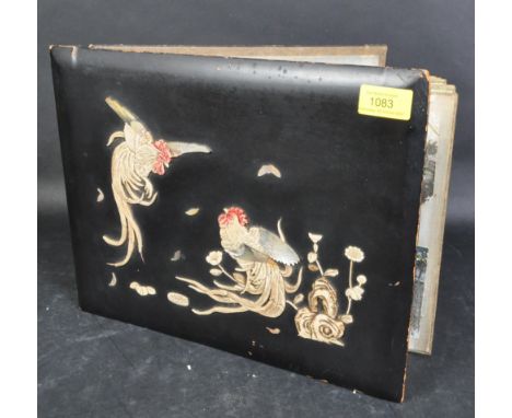 A collection of early 20th century Meji era circa. 1900's Japanese hand coloured topographical and destination postcards. The