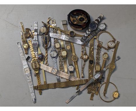 A group of mixed wristwatches to include Sekonda, Lorus, Citizen, Rotary, Oris, Ingersoll and othersLocation: 