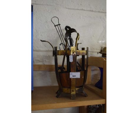Quantity of assorted fire tools