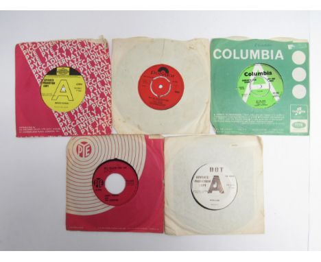 Beat / Surf / Pop - A group of five 1960s 7" singles to include Tommy Vance- 'Off The Hook / Summertime' promo (Columbia DB 8