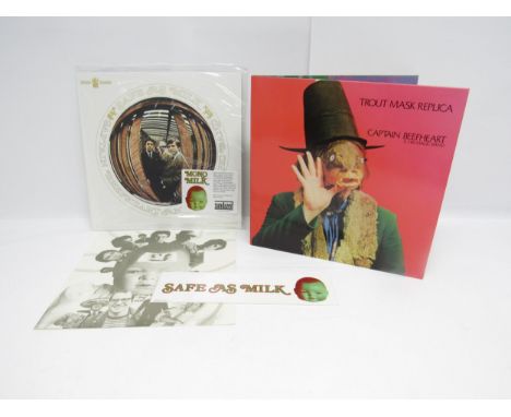 CAPTAIN BEEFHEART &amp; HIS MAGIC BAND: 'Safe As Milk' LP, 180g mono reissue with insert and "Bye-Lo Baby" sticker (Sundazed 