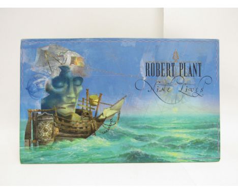 ROBERT PLANT: 'Nine Lives' CD box set comprising nine CD albums and one DVD, with booklet (Rhino Records 8122-78778-2)