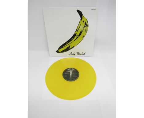 THE VELVET UNDERGROUND: 'The Velvet Underground &amp; Nico' bootleg LP on yellow transparent vinyl (vinyl and sleeve EX+, uno