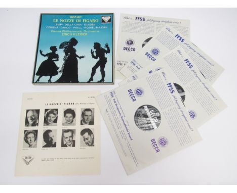 Classical- Mozart / Vienna Philharmonic Orchestra / Erich Kleiber 'Le Nozze Di Figaro' 4 x LP box set with libretto, 1959 UK 