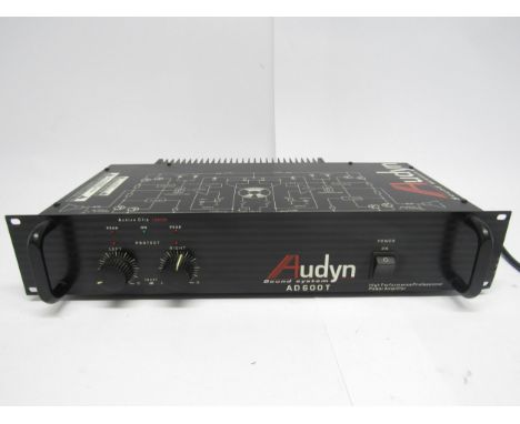 An Audyn Sound System AD600T power amplifier