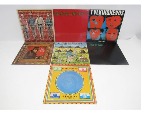 TALKING HEADS: Seven LPs to include 'Talking Heads:77' (56 647), 'Remain In Light' (56 867), 'More Songs About Building And F