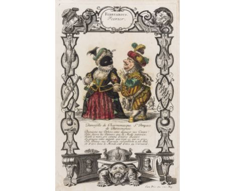 Engelbrecht (Martin) [Die zwolf Monaten/The twelve Months], 6 from the set of 12 plates: January, February, April, June, Sept