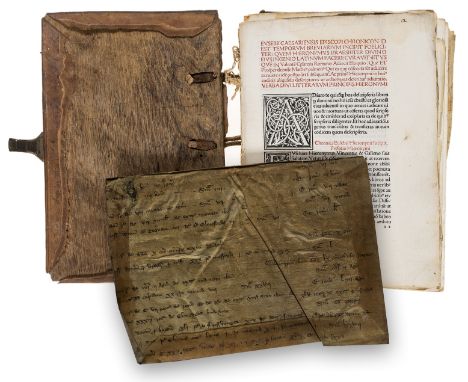 Eusebius, Caesariensis. Chronicon, translated from Greek into Latin by St.Jerome, with continuations by Prosper Aquitanus (to