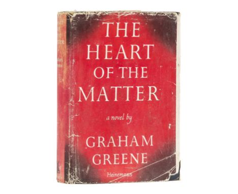 Greene (Graham) The Heart of the Matter, first edition, signed presentation inscription from the author to Koo Stark to title