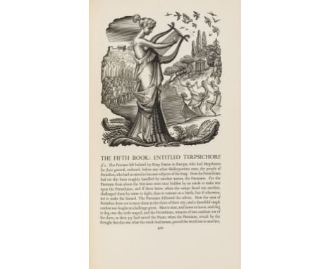 Nonesuch Press.- Herodotus. The History..., translated by G.Rawlinson, edited by A.W.Lawrence, number 618 of 675 copies, half