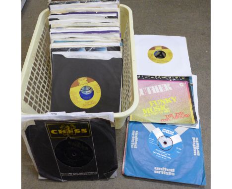 Seventy soul, R n B, Motown 7" singles, 1960s/70s 