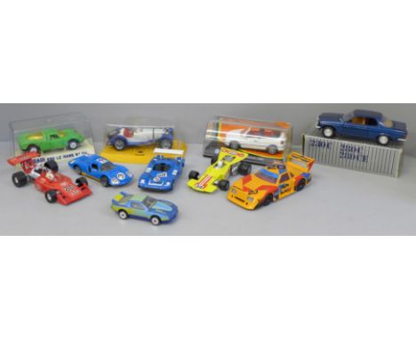 Corgi, Gamma, Joal, Jet-Car and other model vehicles 