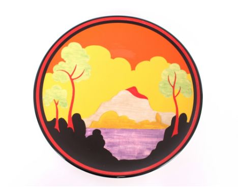 A Wedgwood Clarice Cliff Centenary limited edition plate, "Etna"