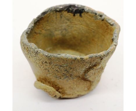 Post Medieval lead powder measure, found in Higham, Norfolk, D: 22 mm. P&amp;P Group 0 (£5+VAT for the first lot and £1+VAT f
