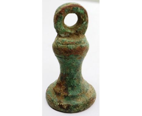 Medieval wax Intaglio seal punch L: 27 mm. P&amp;P Group 0 (£5+VAT for the first lot and £1+VAT for subsequent lots) 