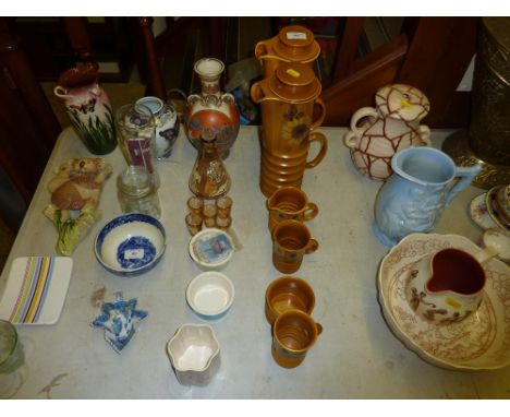 A part Carltonware "Sunflower" coffee set