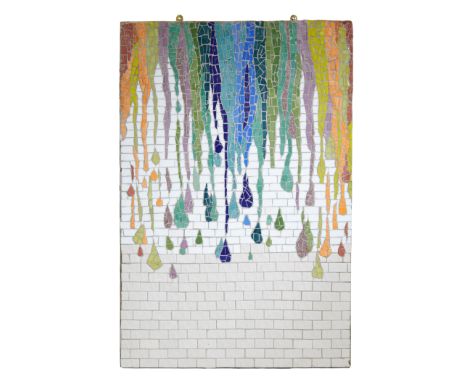 Contemporary&nbsp;Abstract Mural, circa 2015&nbsp;Ceramic tiles&nbsp;91.5cm x 61.5cm