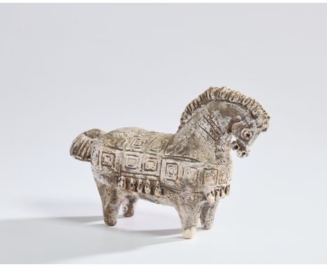 Gudrun Baudisch (1907-1982) for Hallstätt Keramik   Horse sculpture, circa 1960  Glazed ceramic  Manufacturer's marks  14.5cm