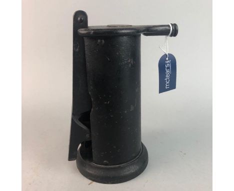 THE ELDON ENGINEERING CO ELSWICK COURT WORK DATE TICKET PUNCH, 25cm high