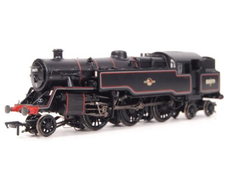 An original Bachmann Branch Line 00 gauge railway trainset locomotive 80079 ' BR Black Standard Locomotive ' 32-357. Unboxed,