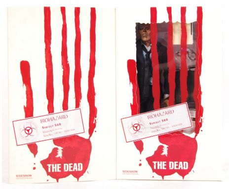 A Sideshow Exclusive made ' The Dead ' series 12" action figure ' Business Man ' Zombie No. 560. Within the original display 