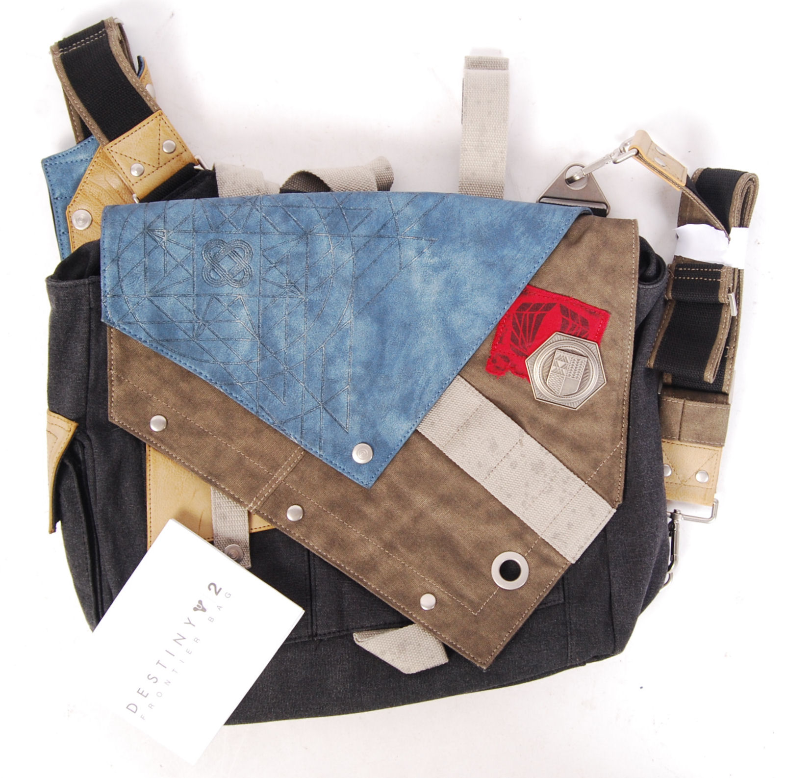 A rare promotionalonly gaming ' Destiny 2 Frontier Bag ' satchel