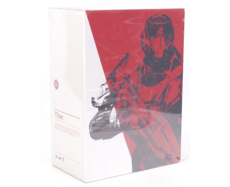 A rare limited edition Bungie ThreeA ' Destiny ' 1/6 action figure of ' Titan '. Superbly detailed large scale action figure.