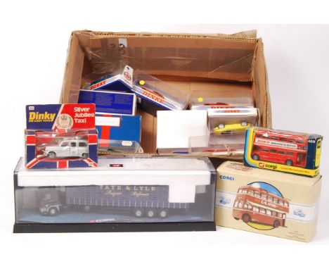 A good collection of assorted boxed diecast model cars and vehicles. To include; Corgi 1:50 scale ' Modern Trucks ' series Ta