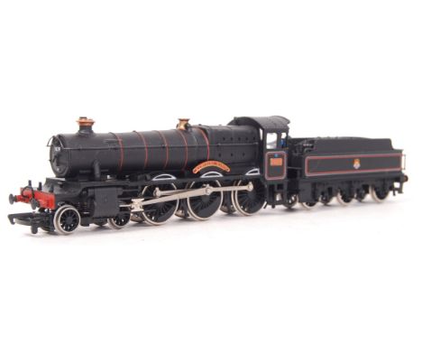 An original Bachmann Branch Line 00 gauge railway trainset locomotive 7829 ' Ramsbury Manor ' 31-303. Unboxed, mint. With ten