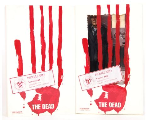 A Sideshow Exclusive made ' The Dead ' series 12" action figure ' Business Man ' Zombie No. 560. Within the original display 