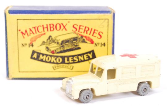 lesney daimler ambulance no 14