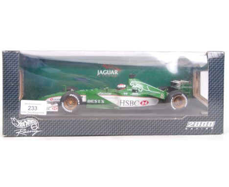 A rare Hot Wheels Racing series 1:18 scale diecast model Formula One racing Car No. 26742 ' Johnny Herbert ' model. Appears m