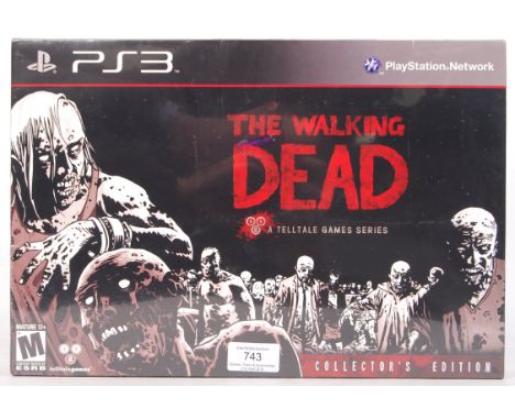 A rare Playstation 3 PS3 games console Collector's Edition game ' The Walking Dead '. Factory sealed, as new. Ex-shop stock.&