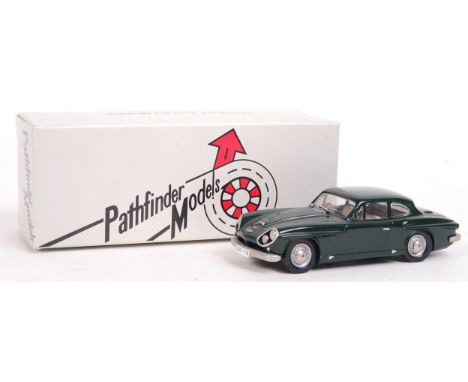 A Pathfinder Models precision diecast 1:43 scale model PFM 10 ' Jensen CV8 1964 '. Appears mint+ and unused, within the origi