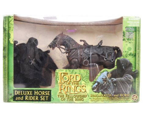 A Toy Biz made The Lord of the Rings; The Fellowship of the Rings Ringwraith &amp; Horse deluxe horse &amp; rider set. Mint &