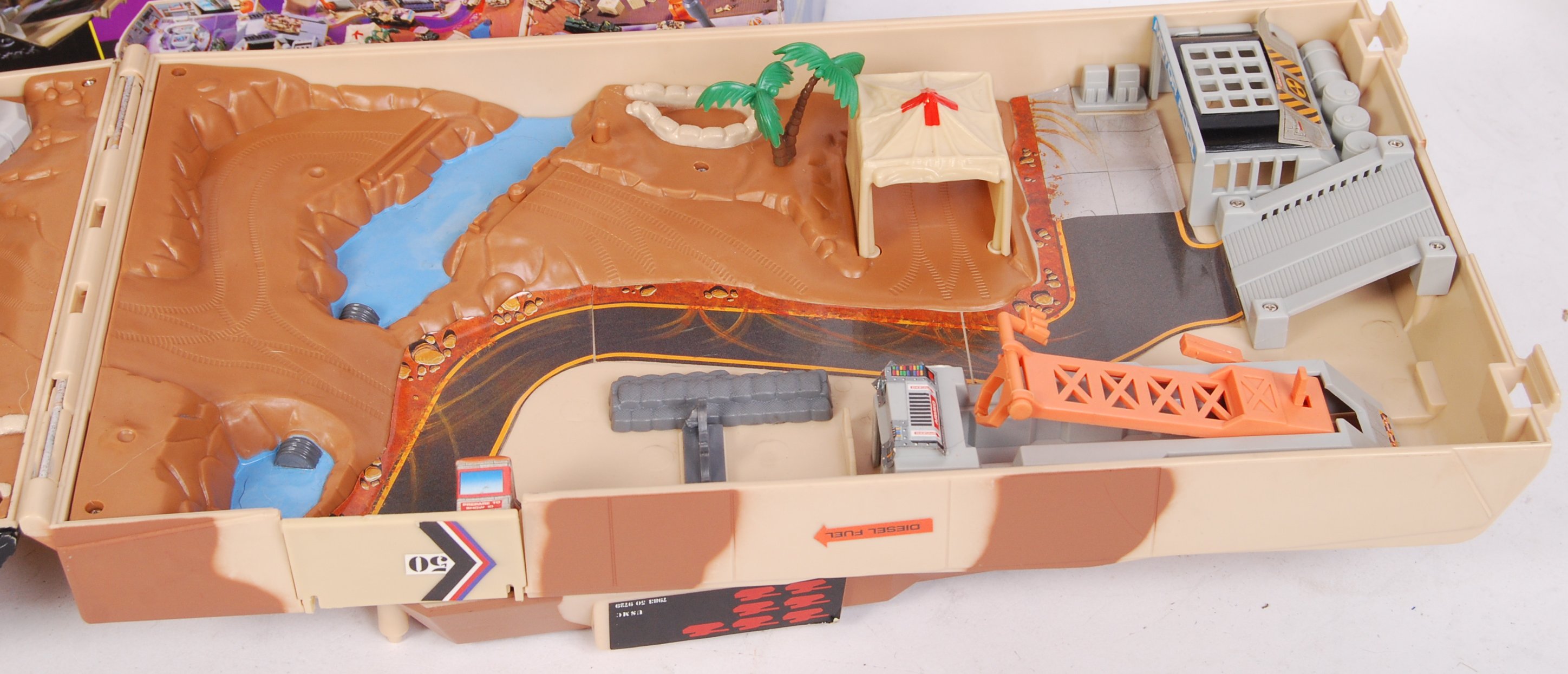 A rare vintage 1990's Galoob made ' Micro Machines ' ' Battle Tank