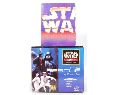 An Applause made Star Wars Classic Collectors Series ' The Rescue of Princess Leia ' statuette. Appear mint, within the origi