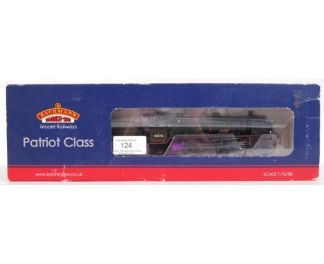 A Bachmann Branch Line 00 gauge railway trainset locomotive 31-211 British Rail Patriot Class ' Home Guard ' loco. Appears mi