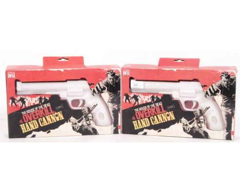 Two Big Ben Interactive made ' The House of the Dead Overkill '&nbsp; Nintendo Wii games console Hand Cannon / gun controller