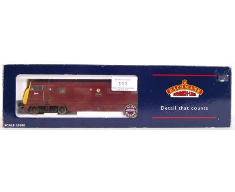 A Bachmann Branch Line 00 gauge railway trainset locomotive 32-056 Class 42 British Rail Warship Diesel. Appears mint, within