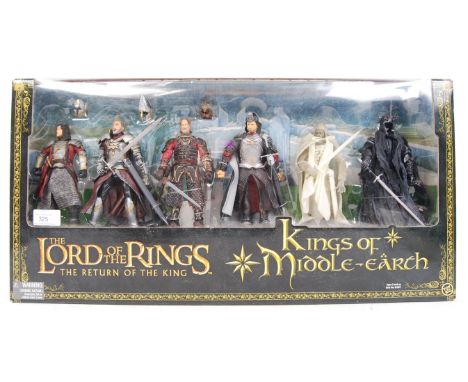 A Toy Biz made The Lord of the Rings; The Return of the King ' Kings of Middle Earth ' action figure set to include figures; 