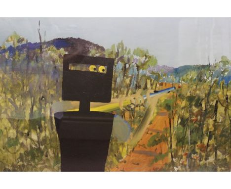 After Sir Sidney Robert Nolan (1917-1992) "First class Marksman" from the Ned Kelly series, a limited edition signed lithogra