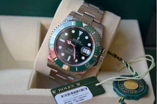 Waiting list shop for rolex hulk