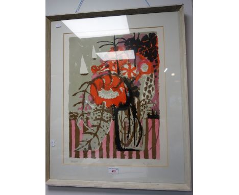 MARY FEDDEN: 'Chiswick', lithograph with printed title and signature