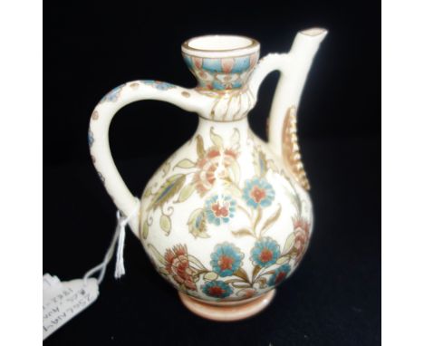 A ZSOLNAY, PECS EWER, 1882-1885, 12cm high